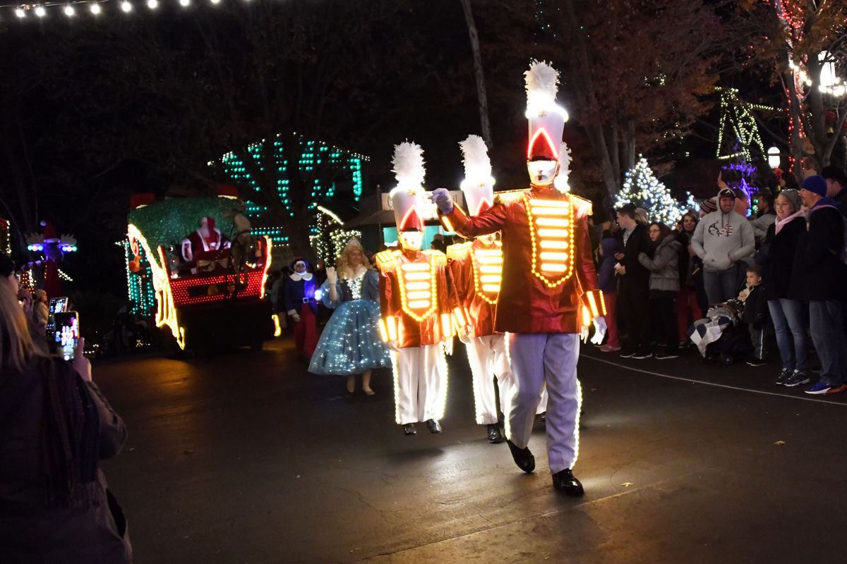 156 The marching soldiers in the lighted parade.jpg
